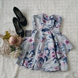 Formal strapless dress